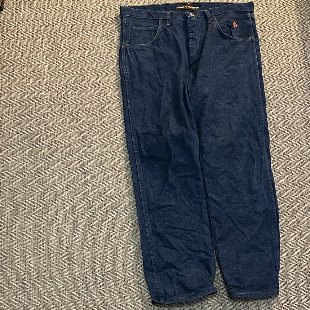Wrangler Men's Relaxed Jeans - Dark Blue FR